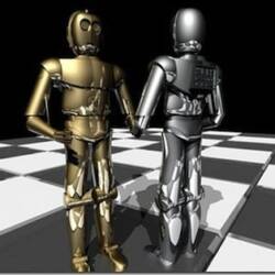 The Intergalatic Star Wars Droid Chess Set
